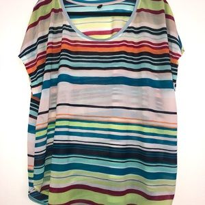 Multiple color sheer cover